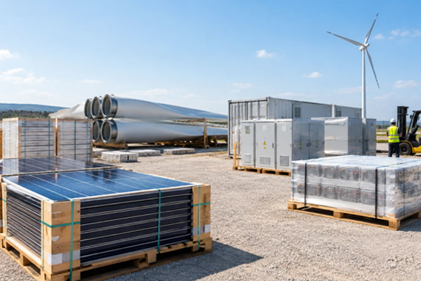 How to Store Renewable Energy Equipment Safely During Project Delays